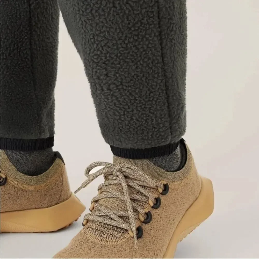 NWT Allbirds Men's (M) Fluff Fleece Pant Joggers in Natural Black Size XS